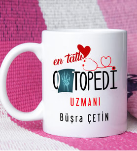 Mesajlı Ortopedi Uzmanı Kupa Bardak