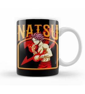 Fairy Tail Natsu Dragneel Fighting Stance Kupa Bardak Porselen