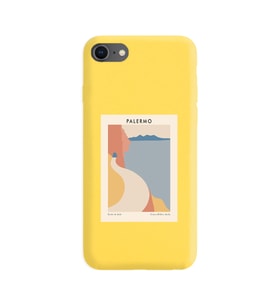 Sarı Lansman Telefon Kılıfı Iphone 8