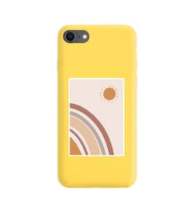 Sarı Lansman Telefon Kılıfı Iphone 8