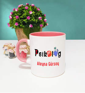 Psikolog Kupa Bardak Pembe