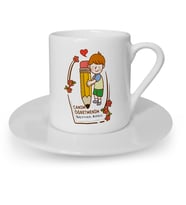 BK Gift Kişiye Özel Canım Öğretmenim Türk Kahvesi Fincanı  1