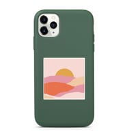 Koyu Yeşil Lansman Kılıf iPhone 11 Pro