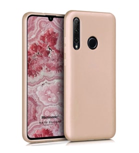 Microsonic Matte Silicone Huawei Y6P Kılıf Gold