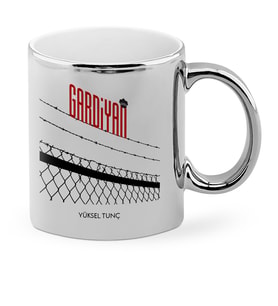 BK Gift Kişiye Özel Mesleki Gardiyan Krom Kupa Bardak  2