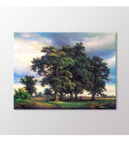 Arty Tablo Meşe Ağacı 1833 Tablo (Karışık)