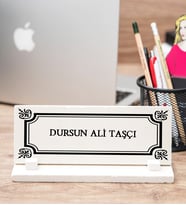 Kişiye Özel Masa İsimliği