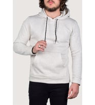 Erkek Kapüşonlu Uzun Kollu Kanguru Cepli Sweatshirt 9Y-5200178-029 Krem