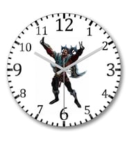 Draven Duvar Saati Bombeli Gercek Cam