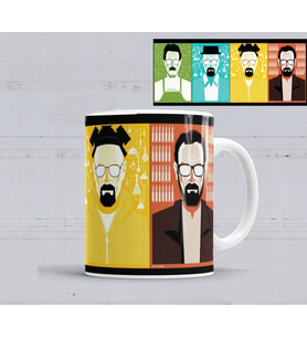 Breaking Bad Evolutıon Of Walter Whıte Kupa Bardak Porselen