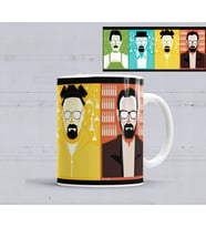 Breaking Bad Evolutıon Of Walter Whıte Kupa Bardak Porselen