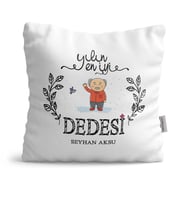 BK Gift Kişiye Özel Yılın En İyi Dedesi  Yastık