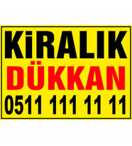 New Jargon - Kiralık Dükkan Branda Afişi