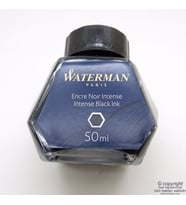 Waterman Siyah Mürekkep 50ml. Şişe - Encre Noir Intense