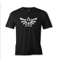 The Legend of Zelda Siyah Erkek Tshirt