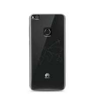Çizgi Harita Tasarımlı Süper Şeffaf Silikon Telefon Kılıfı Huawei P9 Lite 2017 