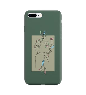 Koyu Yeşil Lansman Kılıf iPhone 8 Plus