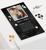 BK Gift Kişiye Özel Fotoğraflı Yıldönümü 240 Parça A3 Puzzle - 2