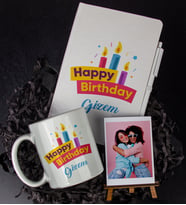 Kişiye Özel Defter Kalem Kupa Ve Fotoğraflık Seti 85828
