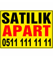 MIGNATIS - Satılık Apart Branda Afişi
