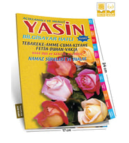 Yasini Şerif Açıklamali ve Mealli Orta Boy Sarı 80 Sayfa - Merve Yayınları