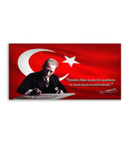 ''Güner Ofis''  Deri Üzerine Kanvas Tablo 80x130