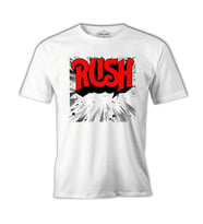 Rush Beyaz Erkek Tshirt