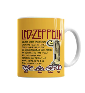 Led  Zepplin Kupa Bardak Porselen