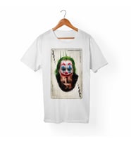 Joker-Joaquin Phoenix Beyaz Tişört