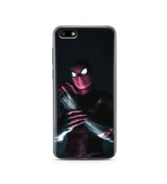 Örümcek Adam Tasarım Süper Şeffaf Silikon Telefon Kılıfı Huawei Y5 2018