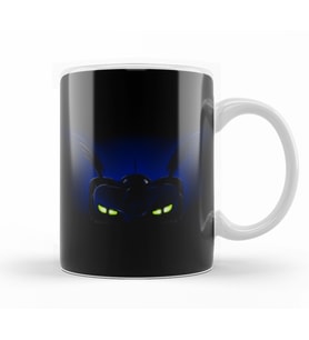 Batman Knight Fury Kupa Bardak Porselen