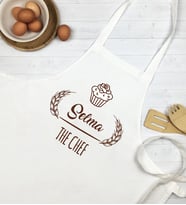 Chef Tasarım İsme Özel Mutfak Önlüğü