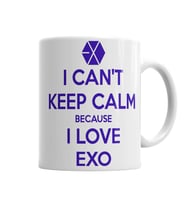 Exo I Can't Keep Calm  Kupa Bardak Porselen