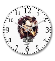 Just In Time Duvar Saati Bombeli Gercek Cam