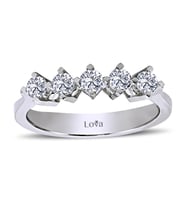 Lova G Renk 0,43 Karat Pırlanta Beştaş Yüzük - 1010077