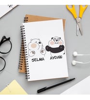 We Bare Bears Arkadaş Defteri Kişiye Özel