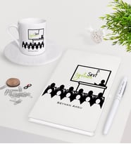 BK Gift Kişiye Özel Sınıf Öğretmeni Beyaz Defter Kalem Türk Kahvesi Fincanı Seti-5 (Model 1)