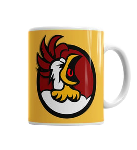Rooster Kupa Bardak Porselen