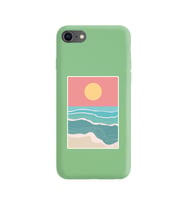 Yeşil Lansman Kılıf iPhone 8