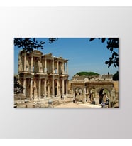 Arty Tablo Celsus Kütüphanesi Tablo (Karışık)