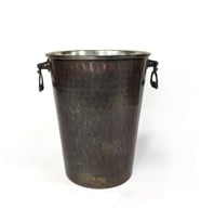 Shark Anatolia Bakır Buz Kovası Antik 15cm (Çok Renkli)