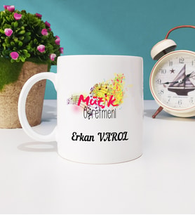 Müzik Öğretmeni Kupa Bardak