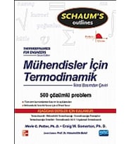 MÜHENDİSLER İÇİN TERMODİNAMİK / Thermodynamics for Engineers..