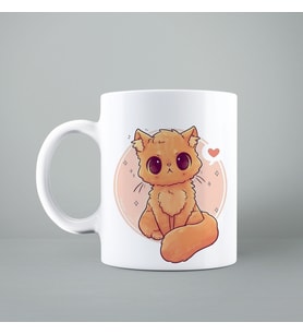 Sevimli Kedi Kupası