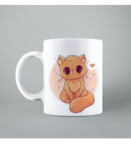 Sevimli Kedi Kupası