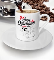 BK Gift Kişiye Özel Sınıf Öğretmeni Türk Kahvesi Fincanı