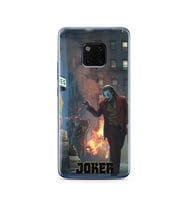 Joker Tasarımlı Süper Şeffaf Silikon Telefon Kılıfı Huawei Mate 20 Pro