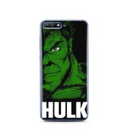 Hulk Tasarım Süper Şeffaf Silikon Telefon Kılıfı Huawei Y6 2018