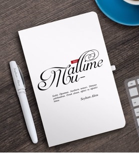 BK Gift Kişiye Özel Mânâ Muallime Beyaz Defter ve Kalem Hediye Seti