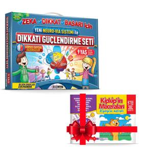 Adeda Dikkati Güçlendirme Seti DGS 9 Yaş - Hikaye Kitabı Hediye 